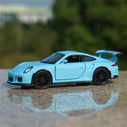 WELLY 1:36 2016 Porsche 911 GT3 RS Alloy Sports Car Model Diecasts Metal Toy Car Vehicles Model Pull Back Simulation Kids Gifts