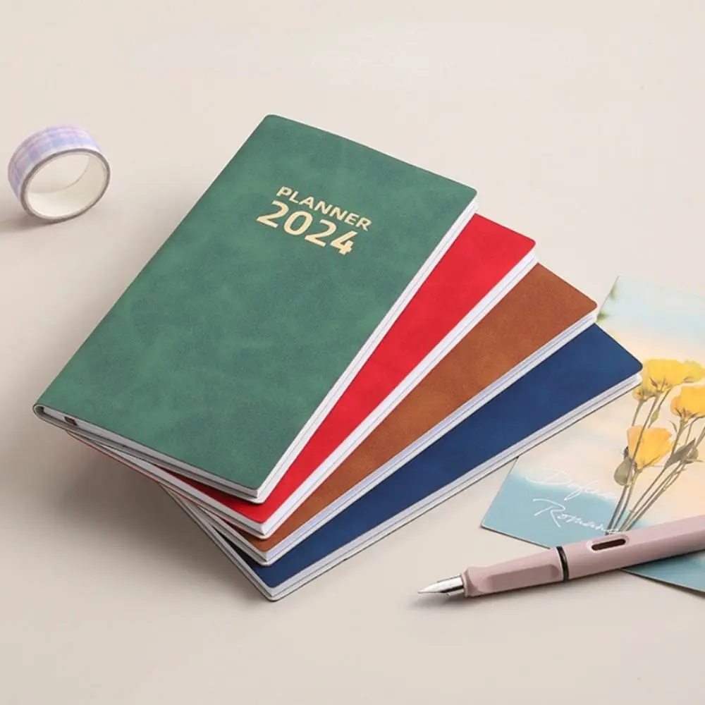 

Записная книжка, дневник, планировщик на английском языке, 2024 блокнот, планировщик, дневник, ежедневник, рабочая тетрадь, утолщенный