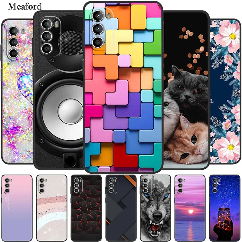 Funda de silicona TPU para Motorola Moto G52, Funda de teléfono suave a prueba de golpes para Moto G52 G 52, MotoG52, CPH2381
