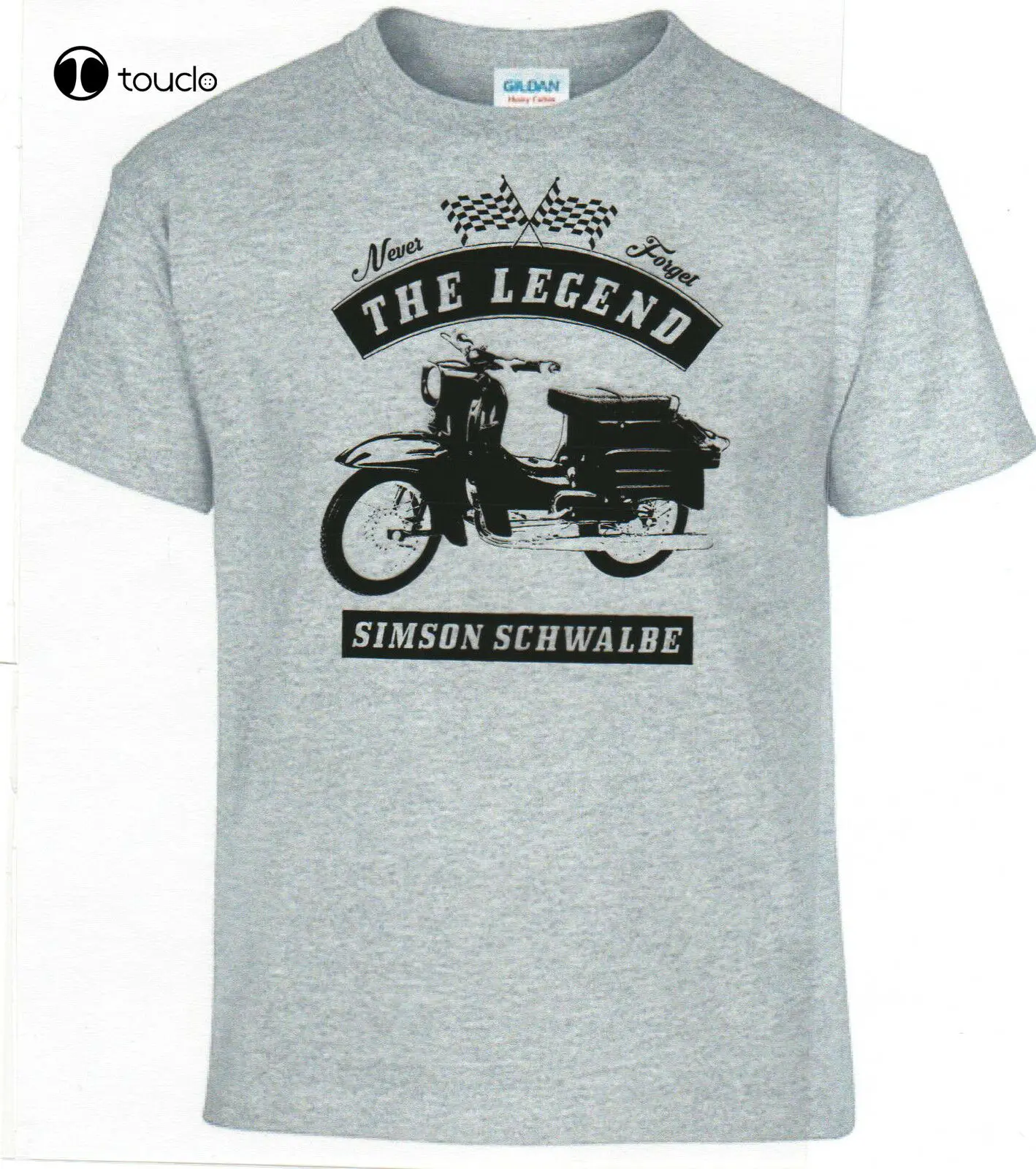 T-Shirt, Simson Schwalbe, Motorcycle, Vintage, Classic Cars