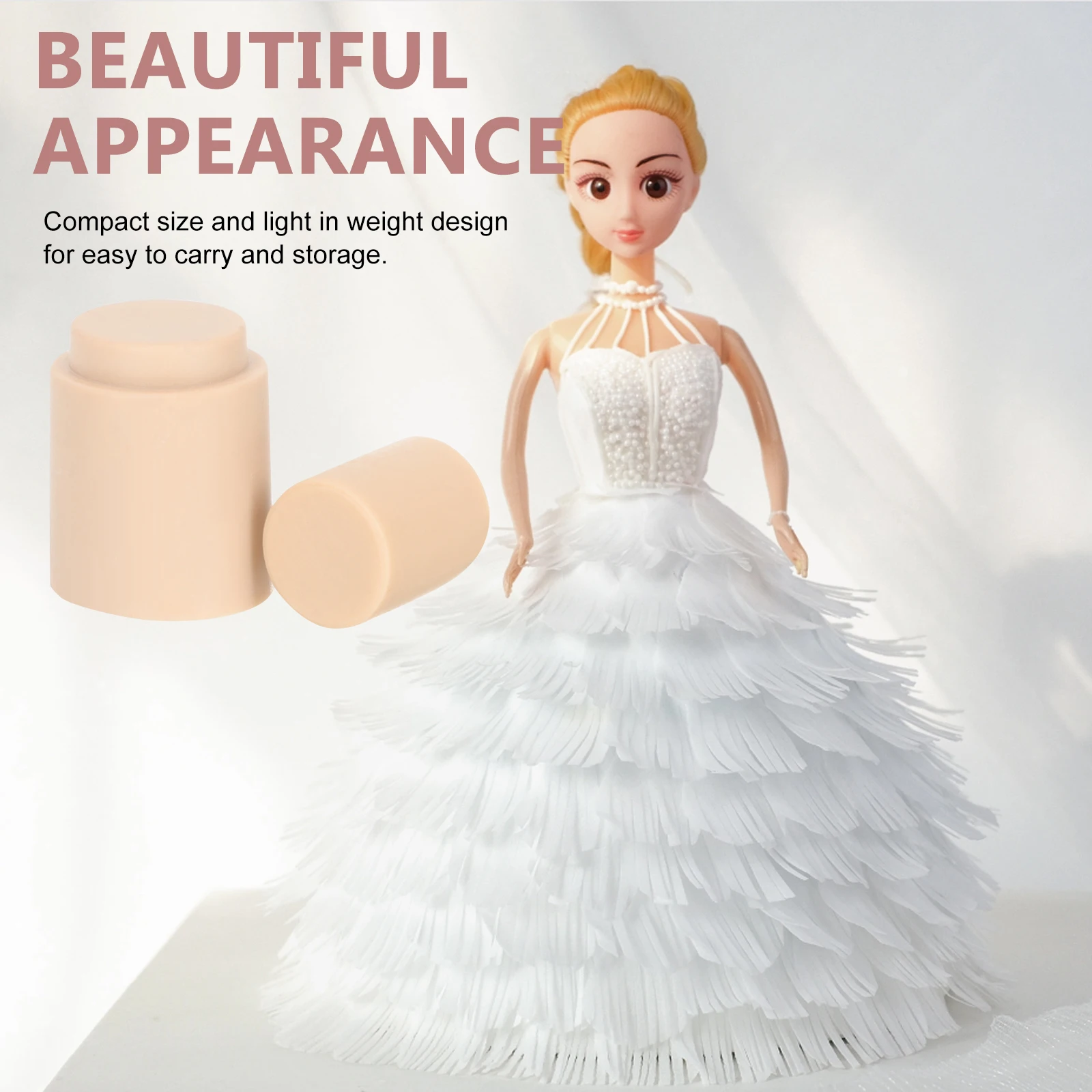 

2pcs Figure Diy Neck Support Kit For Soldier Accessories Kids Diy Supplies Lightweight Portable 1/6 Scale Furniture