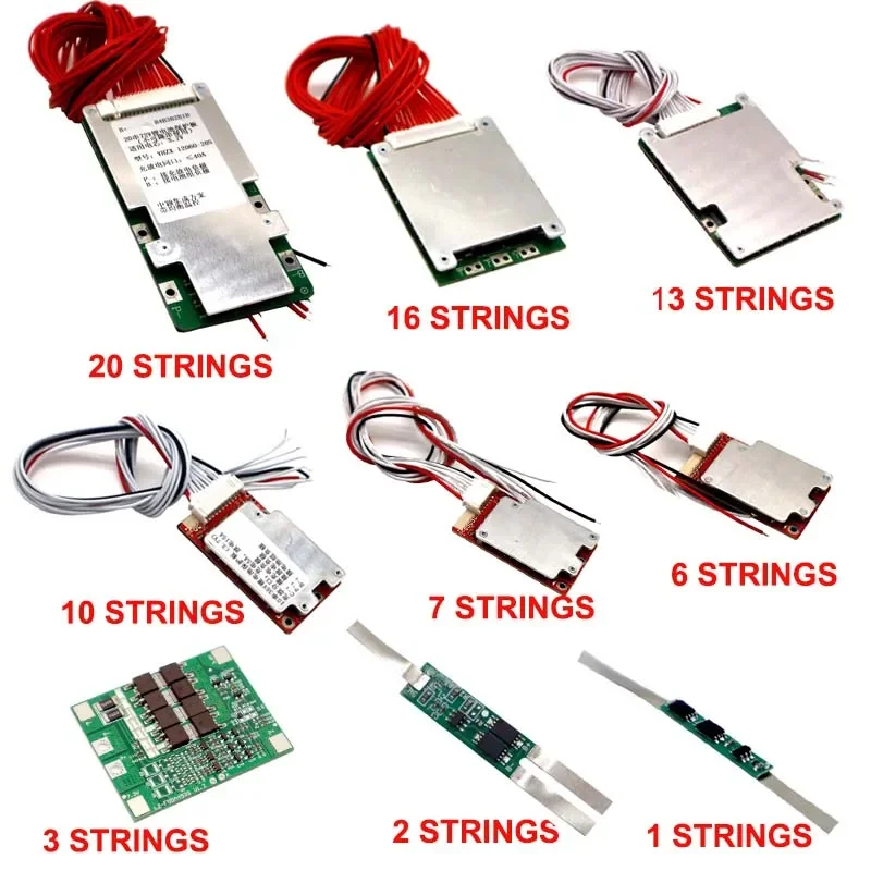 14.8-bateria litowa, 60V, 48v, 36v, 24v, 7.4v, 12v, 3.7v, 18650 v, 72v, DIY, 21700, balans, IC, płyta ochronna, BMS, 20s, 16s, 13s, 10s, 7s, PCB