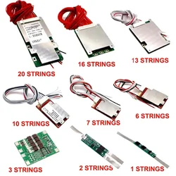 14.8-bateria litowa, 60V, 48v, 36v, 24v, 7.4v, 12v, 3.7v, 18650 v, 72v, DIY, 21700, balans, IC, płyta ochronna, BMS, 20s, 16s, 13s, 10s, 7s, PCB