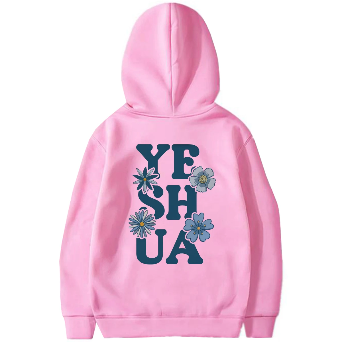 Frauen Yeshua Hoodie Blumen Christian Based Sweatshirt religiösen Geschenk Glauben Hoodies für Frauen Christian Pullover Yeshua Kleidung