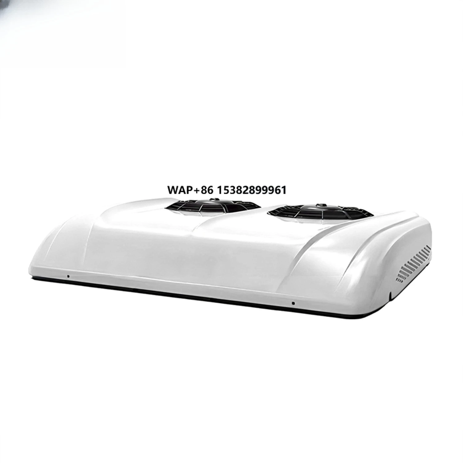 سوق أمريكي مروحة مزدوجة 12 فولت 24 فولت مكيف هواء على السطح تكييف هواء 12 فولت مكيف هواء لوقوف السيارات لشاحنة RV جرار