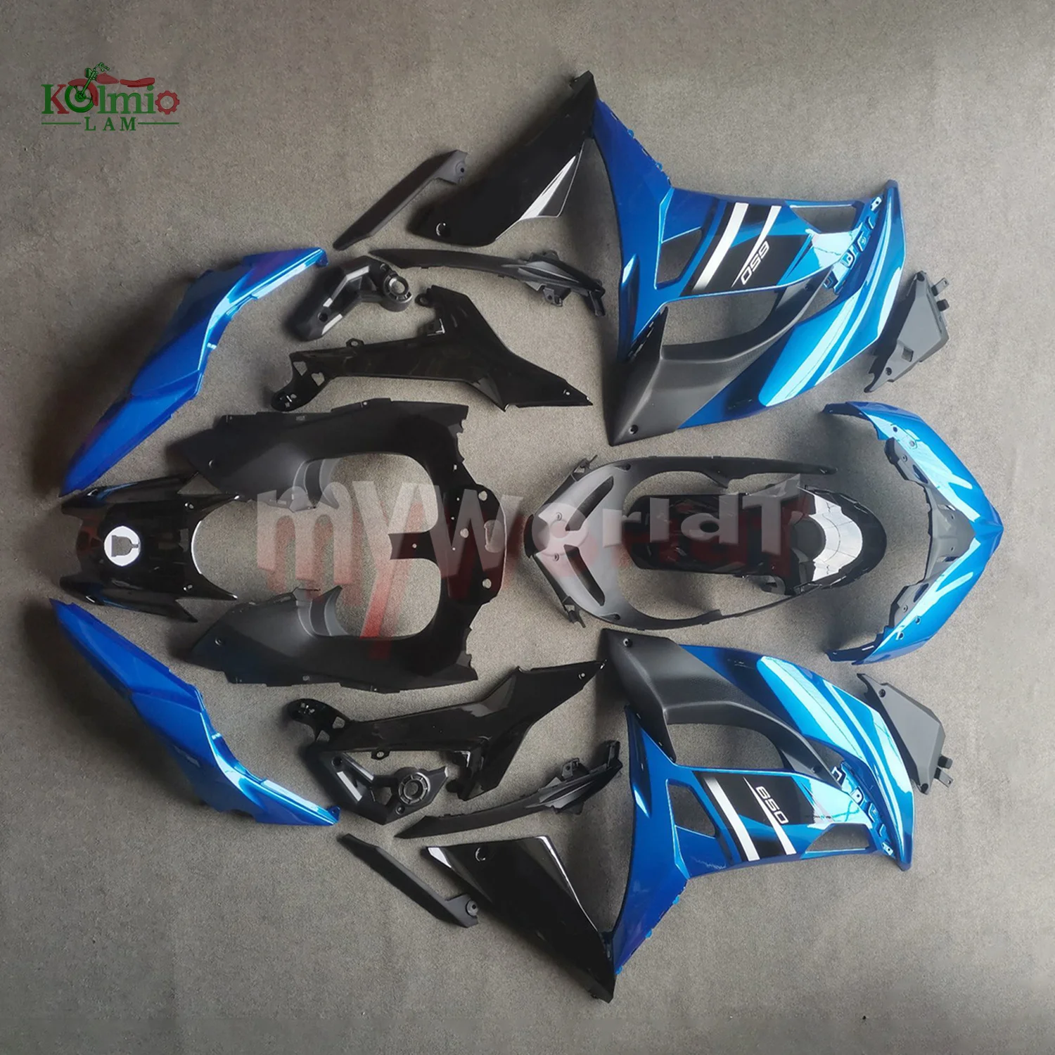 Fit For KAWASAKI NINJA 650 ER 6F 2017 - 2019 ABS Full Fairing Bodywork Kit Panel Set NINJA650 ER6F EX650 Motorcycle Accessories