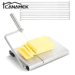 10Pcs Cheese Cutting Wire Multipurpose Butter Wire Splitter Cheese Slicer Cutter Cutting Serving for Kitchen Tool Replacement