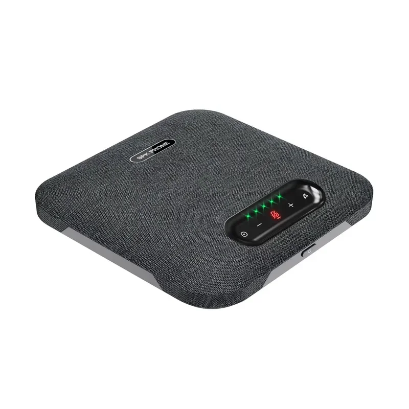 Omnidirectional Microphone Wireless Speaker for Video Conferencing System Medium Office Calls Clear Audio Device Wireless