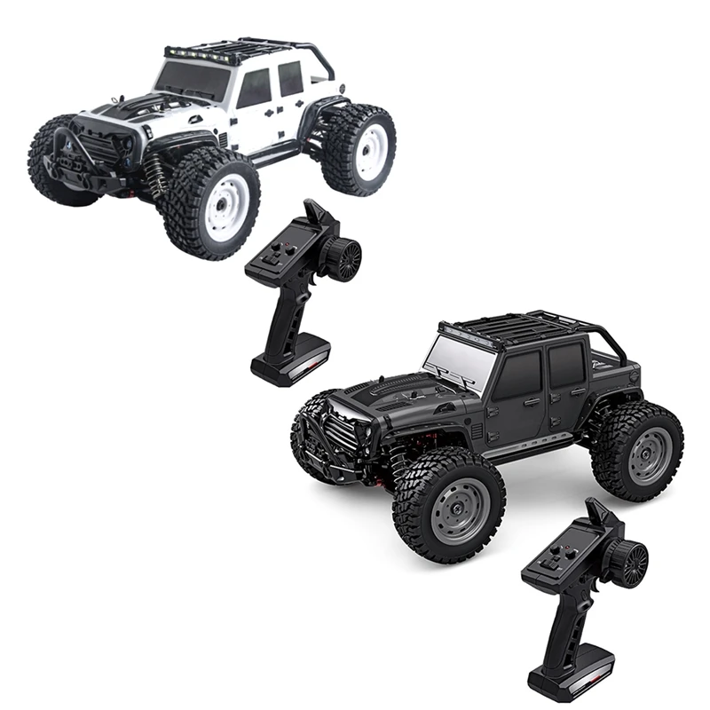 16103 Fast Rc Cars 1/16 Off Road 4WD With LED Headlights,2.4G Waterproof Remote Control Truck