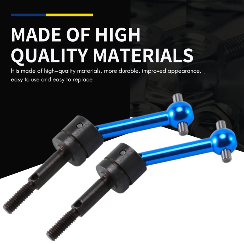 4 Stuks Metalen Universele Aandrijfas CVD 53792 voor TT-01 TT01 TT-02 TT02 TA04 1/10 RC Auto Upgrade Onderdelen [wvrae speelgoed]