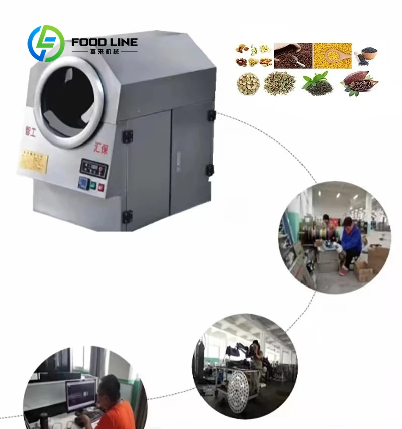 Customized size Soybean roaster Intelligent roaster