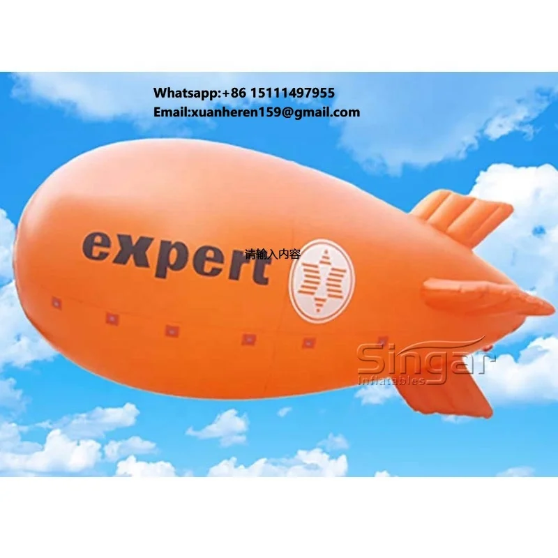 

Inflatable Advertising Balloons Blimp Airship Helium Balloon for Promotion