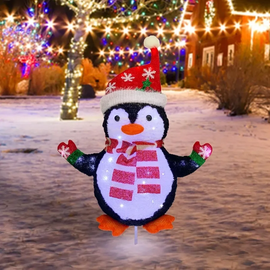 Lighted Penguin Out… - image