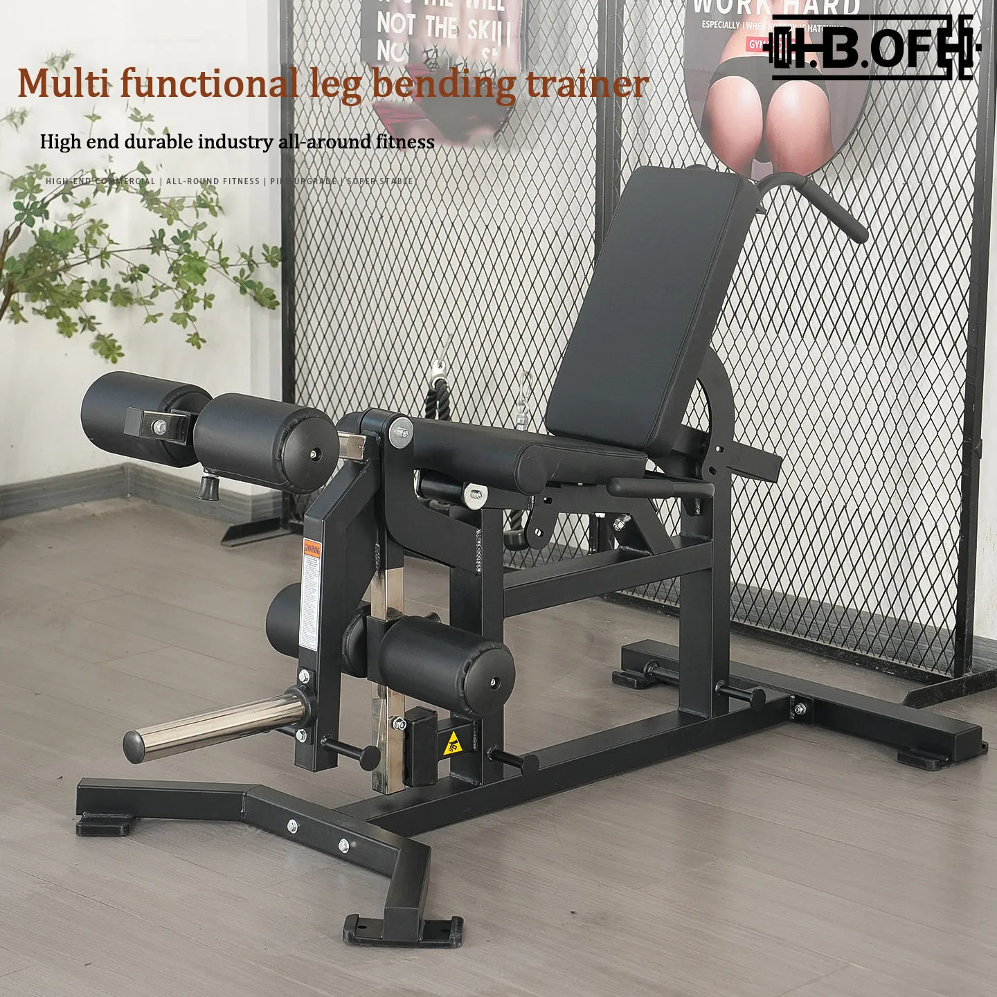 Multifunction Bending Leg Trainer Comprehensive Strength Waist Abdominal Training Equipment Gym Commercial Leg Trainer