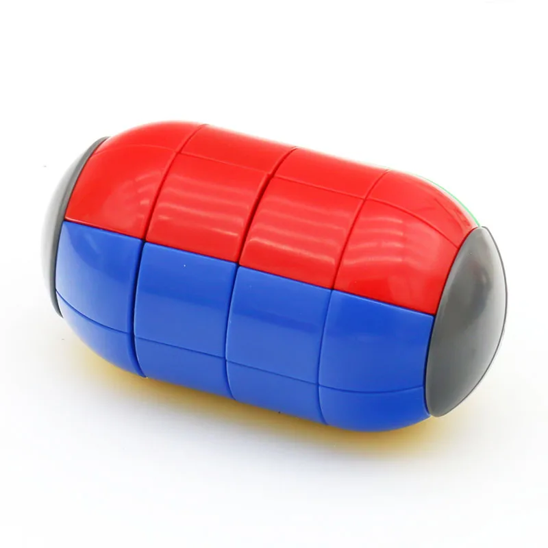 AULDEY Q-BORG Bullet Firebolt Pill Strange-Shape Magic Cube Twisty Puzzle Stickerless Body Collection Children Kids Toy Cuboid