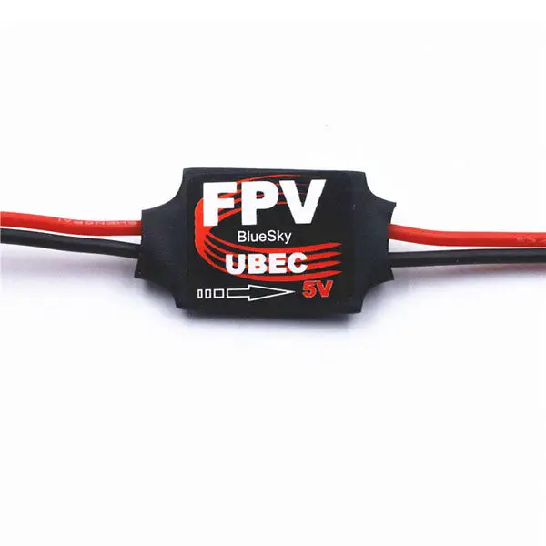 External Dual Output UBEC Module - 2-6S to 5V 3A & 4-6S to 12V 3A, Switching BEC for FPV Drone & RC Model Power