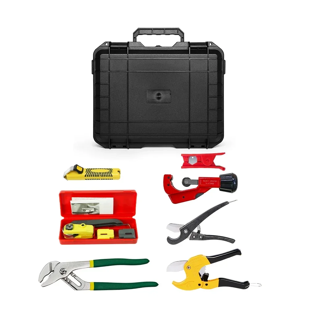 

FCST23 HDPE Microduct Cutter Toolkit Including Telecom Duct Pipe Cutter Handheld Fiber Cable Duct Cutter