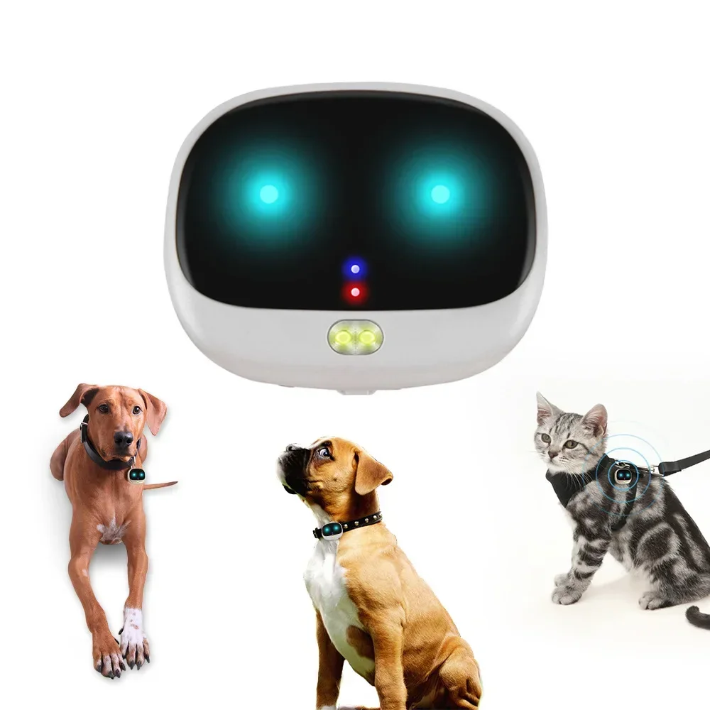 4G GPS Pet Dog Tracker Collar, Mini Cat Anti-Lost Tracker Locator Smart Dog Hound Locator Collar Pet GPS Tracking Device for Dog