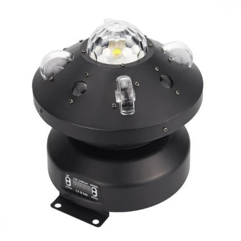 

Всемощный циклонный пылесос Wuji 4-в-1 360 ° Вращающийся интеллектуальный лазерный проектор для дискотек и сцены с голосовым управлением и психоделическими узорами