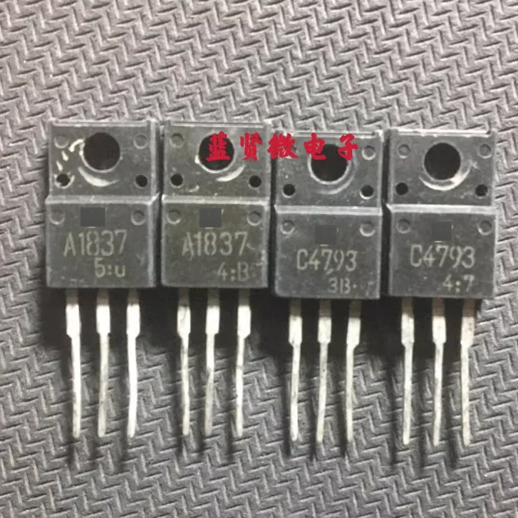 {10PCS=5pair} USED 2SC4793 2SA1837 C4793 A1837 Audio Paired Transistor Original Imported Disassembly