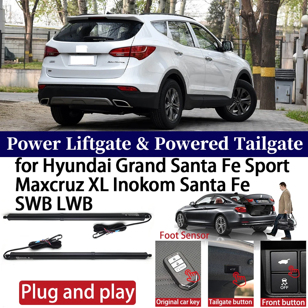 

for Hyundai Grand Santa Fe Sport Maxcruz XL Inokom Santa Fe SWB LWB Car Power Liftgate Automatic Vehicle Powered Tailgate Strut