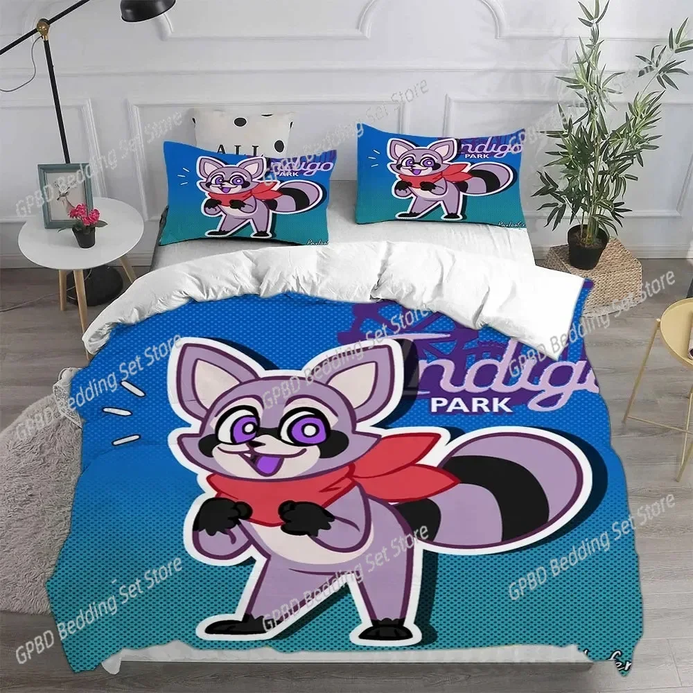 

New Indigo Park 3D NEW Duvet Cover Pillowcase Bedding Set Adult Boy Girl Bedroom Decoration Children Single Double Large