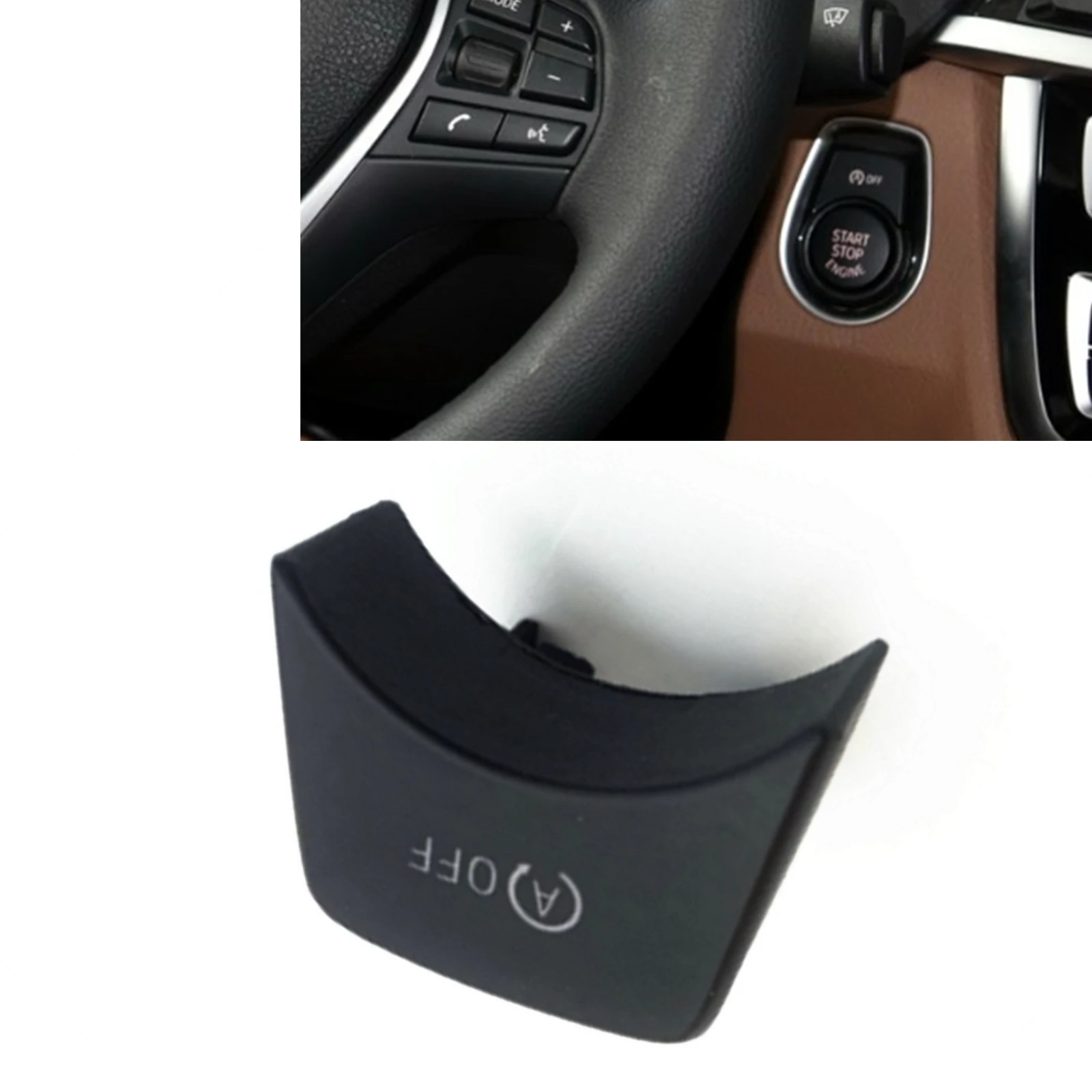 For BMW 1 2 3 4 Series F20 F21 F22 F23 F87 F30 F31 3GT F34 F35 F32 F33 F36 F82 F83 Engine Start Stop OFF Switch Button Cover Cap