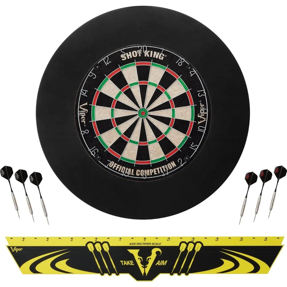 

Набор дартс Viper Defender со стальным наконечником из сизаля и щетины