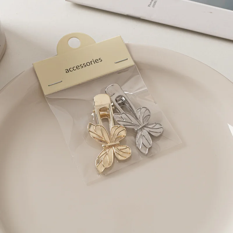 Fashion Metal Hair Clips Women Simple Geometric Gold Silver Plated Hairpins Hollow Out Barrette Girls Bobby Pin Hair Accessories view 5