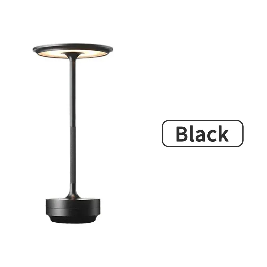 Draadloze tafellamp voor slaapkamer USB oplaadbare aanraaklamp Kaars Creatieve lampen Kamerdecoratie Bureaulamp
