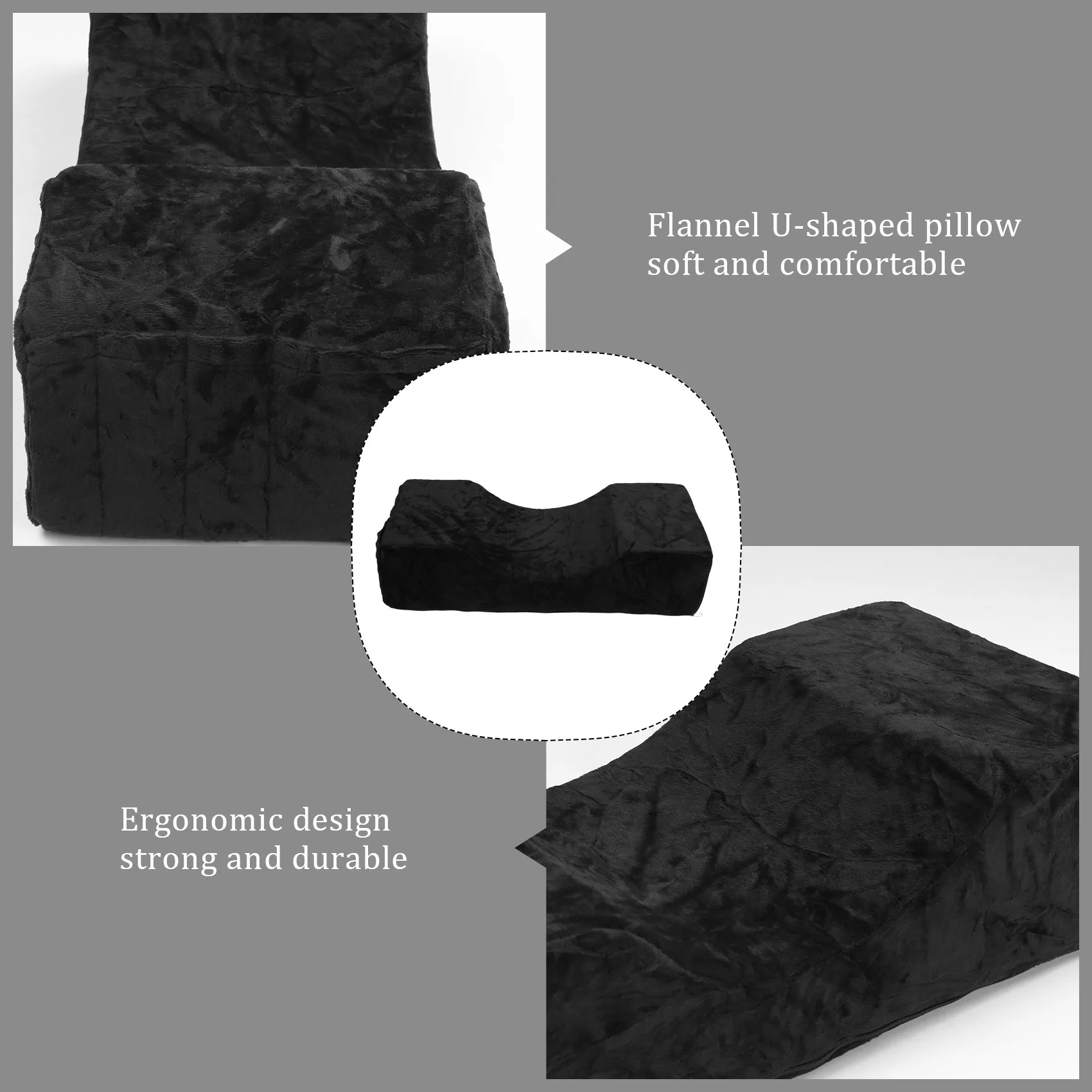 وسادة تمديد رموش احترافية A97G لصالون الفانيلا الخاص تستخدم جمال الذاكرة. حامل وسادة مطعمة لتمديد الرموش