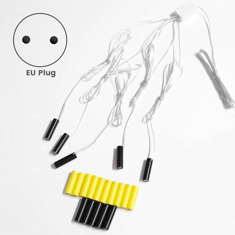 BAAG-AA Battery Canceller Power Supply Adapter Replace 2 AA Batteries,For Various 3V Lr6/Aa Battery Powered Product