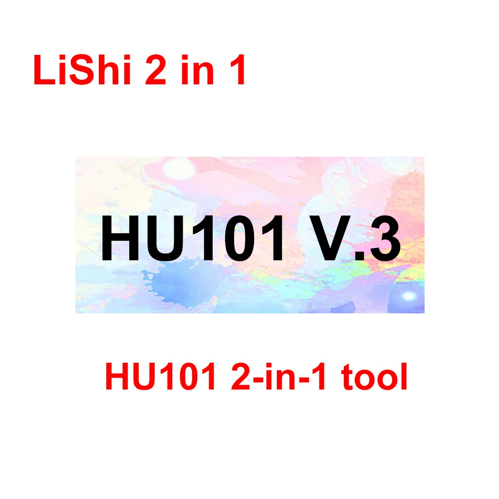 

2 in 1 Lishi 2 in 1 HU101 Lishi HU101v.3 Decoder for Land Rover for Volvo for Ford