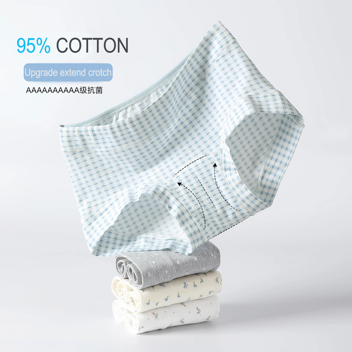 

4-6 шт./пакет, трусики с высокой талией, женские трусики класса А, детское хлопковое нижнее белье с принтом, 10А, антибактериальные брюки с плоскими углами, мягкие трусы для девочек