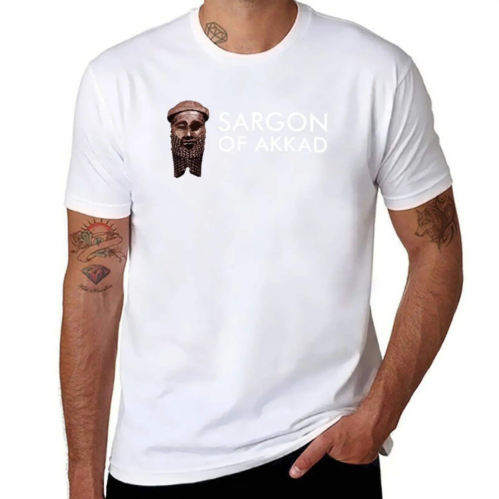 

Sargon of Akkad Logo T-Shirt man tshirt cotton tshirt 100% T-Shirt