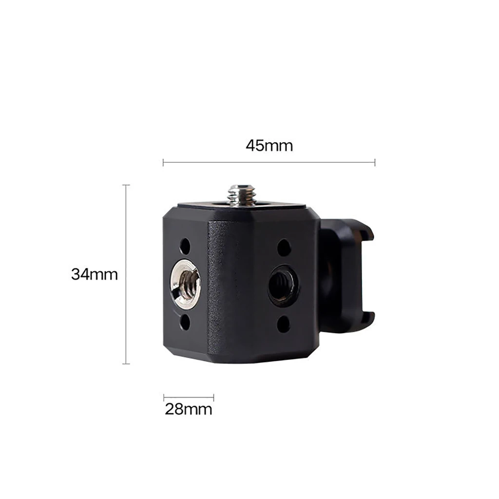Adapters ch raube vielseitige magische Würfel halterung für DSLR-Kamera halter Regenschirm halterung Blitzlicht Mikrofon Stativ Kugelkopf – Detail 15