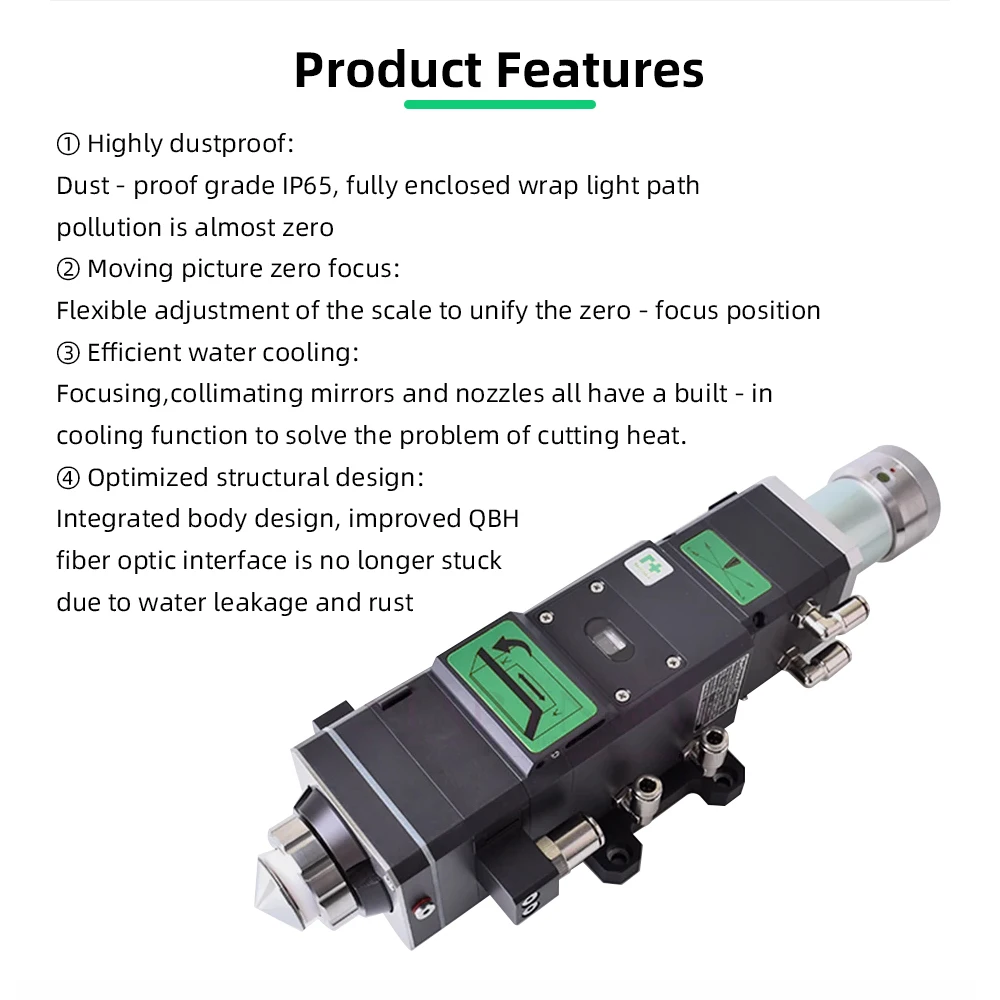 Raytools Fiber Laser Cutting Head BT210S BM111 BM06K BS12K 2D Flat 3D Tube Metal Cutting Original Raytools Laser Processing Head
