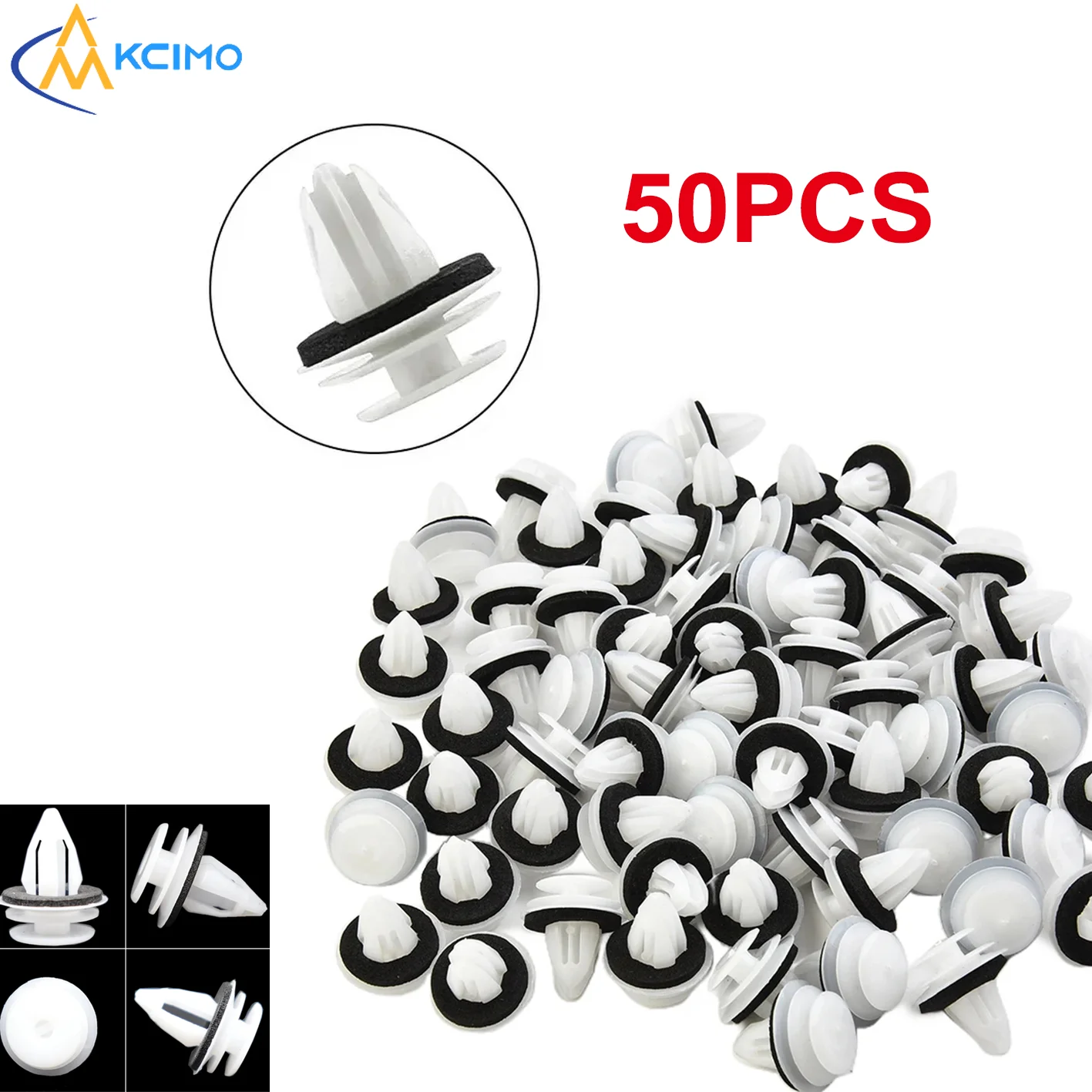 50PCS Door Panel Cl… - image