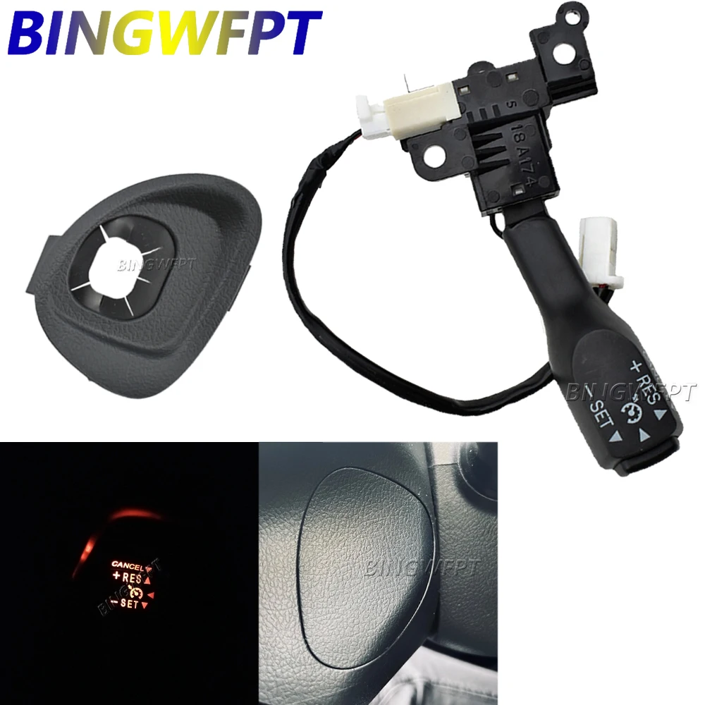 For Toyota Camry 2006 - 2011 For Toyota Highlander 2009 - 2014 New Cruise Control Switch Backlight Handle 45186-06210-C0 Cover