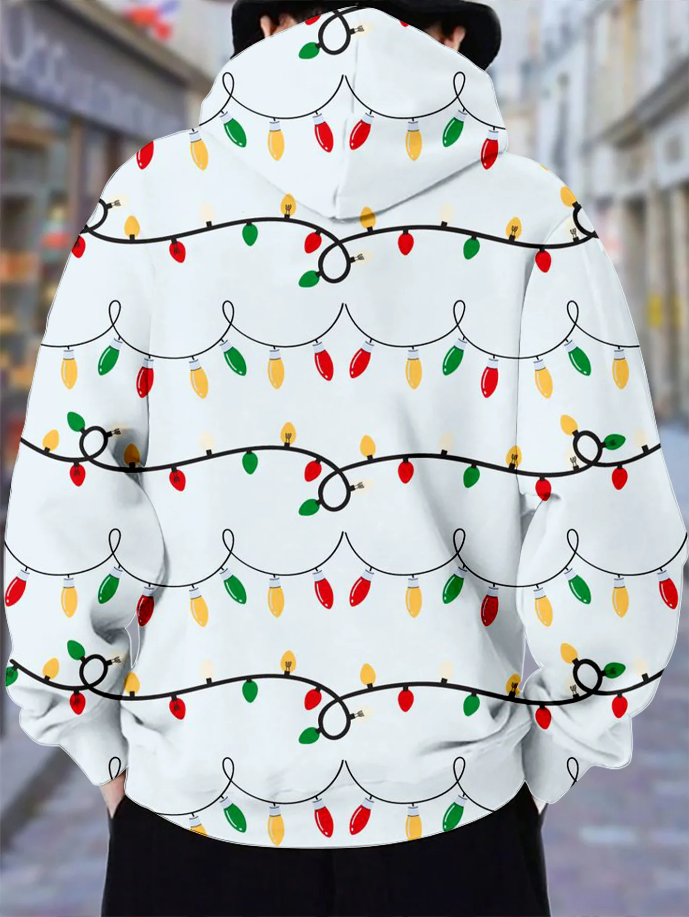 سويت شيرت بقلنسوة أنيق للرجال | نمط خفيف فريد من نوعه ولكن بسيط | بلوزة متعددة الاستخدامات مع جيب لخريف وشتاء #2