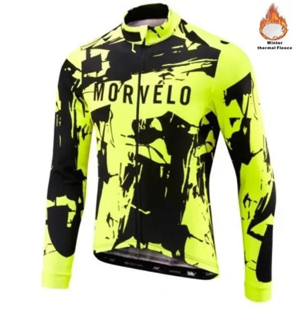 Morvelo Cycling Jersey long sleeve Ropa ciclismo hombre Bicycle Wear Bike Clothing maillot Ciclismo