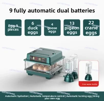 Water Ionic Waterbed Replenishment And Temperature Control Automatic Eggs Incubator With Drawer Type