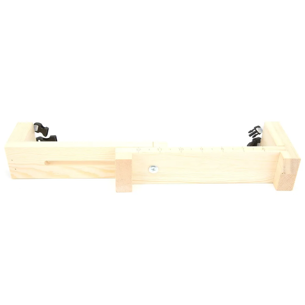 Durable Wood Paracord Jig Adjustable U Shaped Woven Wooden Frame 4 Clamp System Bracelet Maker Bracelet Making