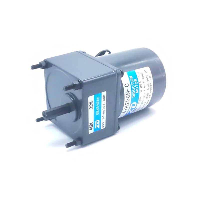 80mm 25w Reduction Micro Ac Gear Motor Single-phase 50hz Ratio 18:1 Cheaper Price Replace Spg 80mm S8125gxce/s8ka18b