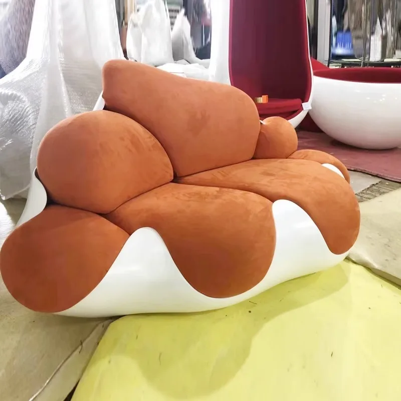 FRP 클라우드 소파 의자 호텔 빌라 휴식 공간 특수 모양의 소파