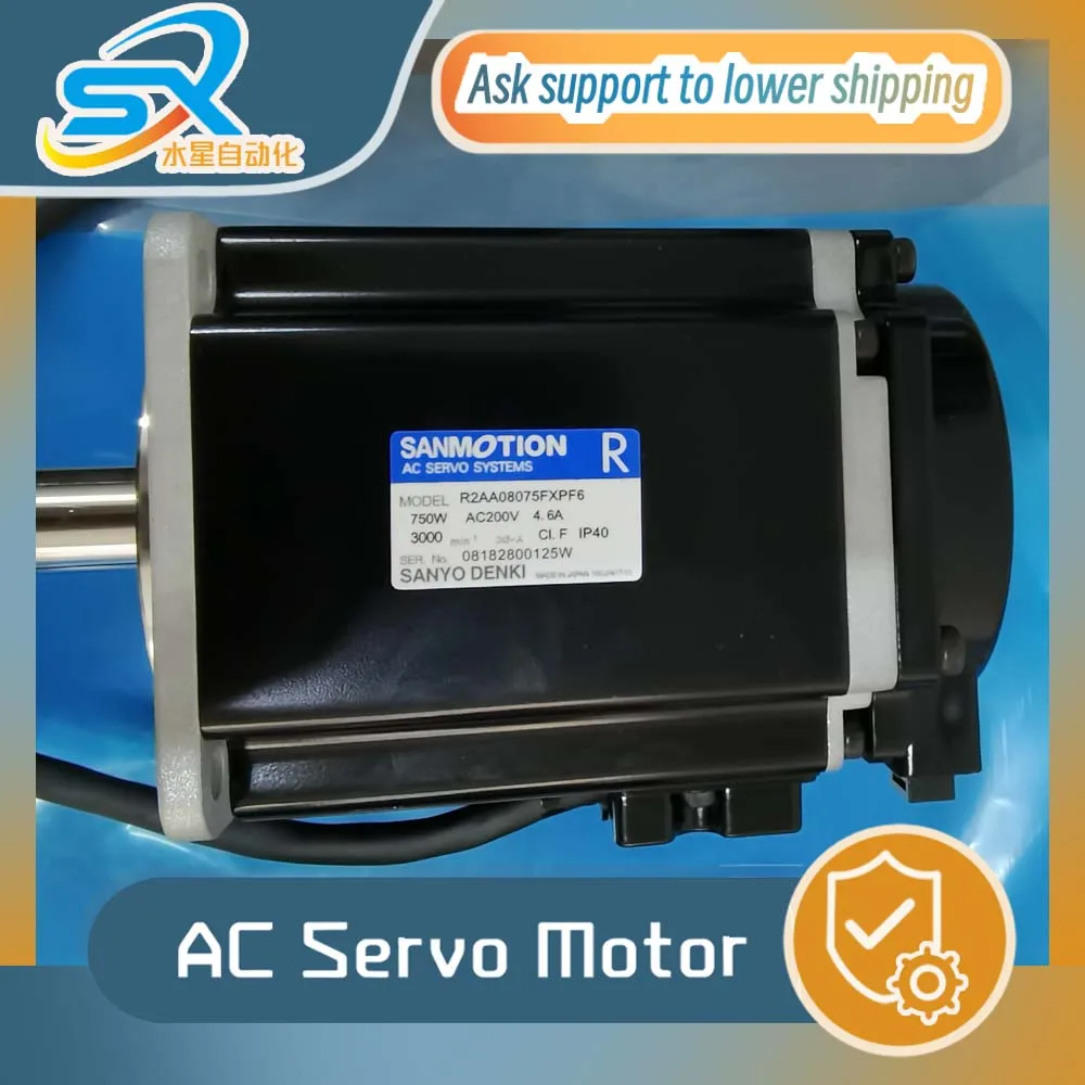 

Гарантированно оригинальный новый или б/у серводвигатель SANYO DENKI R2AA08075FXPF6 750 Вт. Цена договорная.