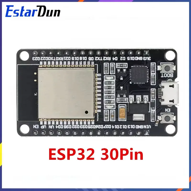 Estardyn ESP32 Development Board WiFi+Bluetooth Ultra-Low Power Consumption Dual Core ESP-32 ESP-32S ESP 32 Similar ESP8266
