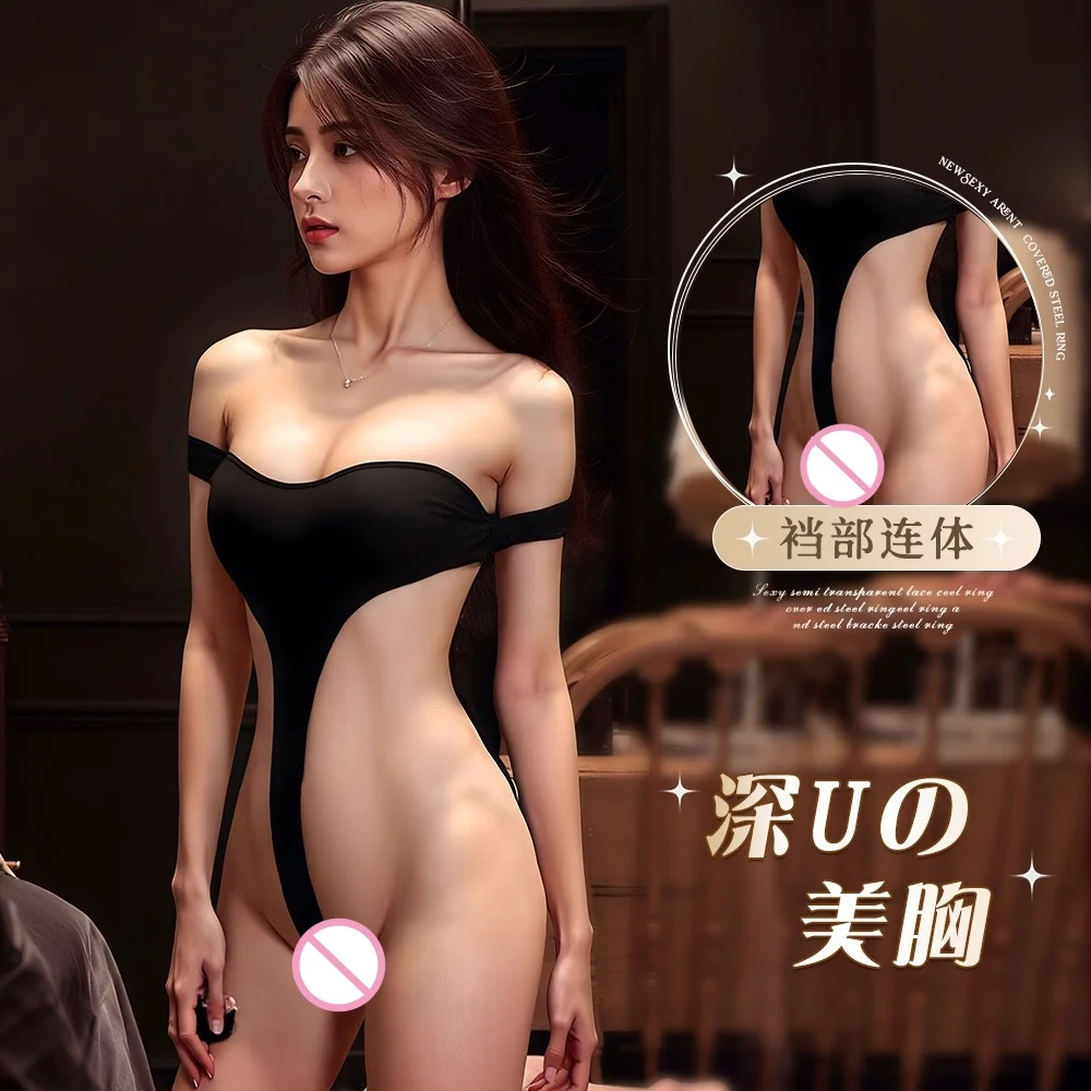 Women's Sexy Lace Teddy Lingerie Strappy Backless Bodysuit Role Play Costume Nightwear Gift view 6