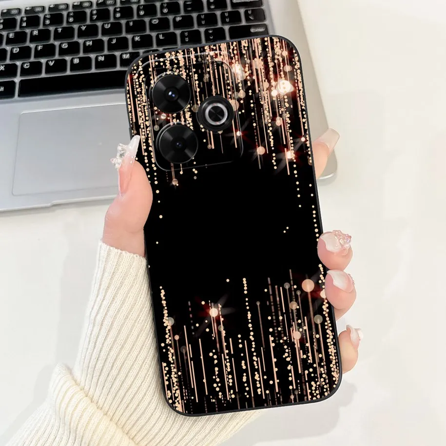 For Xiaomi Redmi 13 Case 6.79 inch Cool Fashion Painted Camera Protection Soft Silicone Phone Cover For Xiomi Redmi 13 4G Fundas