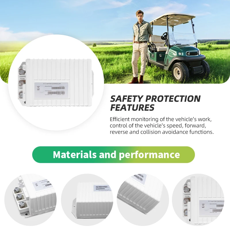 48V 250A 1515-5206 Controller 103982301 voor Curtis Club Car Precedent (2014-2019) golfkar